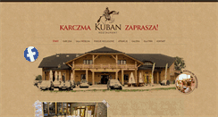 Desktop Screenshot of karczmakuban.pl
